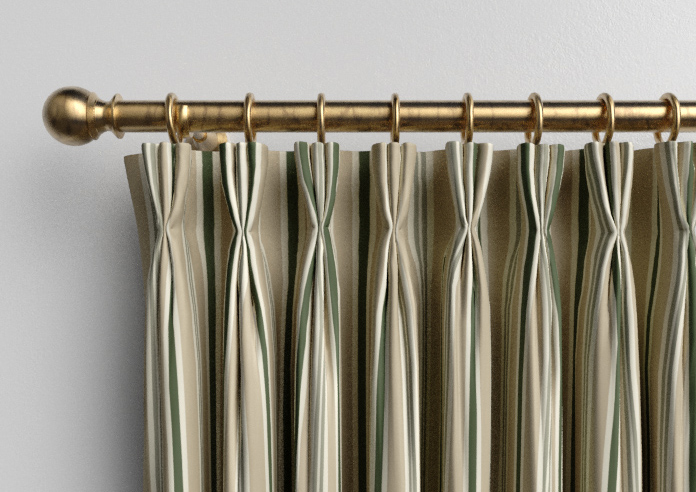 The British Stripe Co. Charles, Chilterns No.1 - Made to Measure Curtains - Image 11